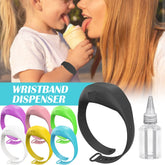 1Set Adult Kid Liquid Hand Dispenser Wristband Wrist Band Gel Without Whole Sanitizing Hand Sanitizer Bracelet New